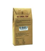 Handmade Natural Red Sandal Soap - Image 2